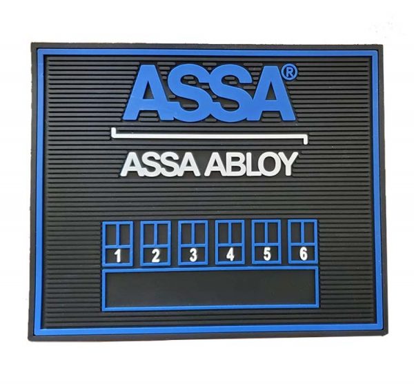 ASSA ABLOY Locks Rekeying Kit Custom Lockpicking Rubber Work Utility Mat Repair Tool Locksimth Pinning Mat