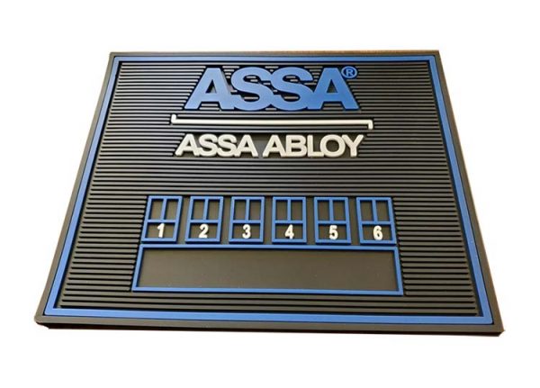 ASSA ABLOY Locks Rekeying Kit Custom Lockpicking Rubber Work Utility Mat Repair Tool Locksimth Pinning Mat