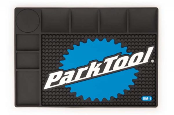 Park Tool Bicycle Parts Organizer Tray Custom Craftsman Maintenance Work Pit Mat Overhaul Utility Rubber Bench Mat