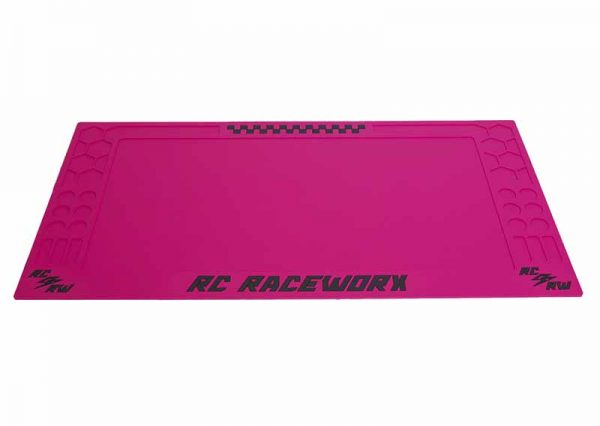 RC Enthusiast's Tool Custom Logo Non-slip PVC Utility Work Pit Mat Heavy Duty Rubber Benchtop Mat