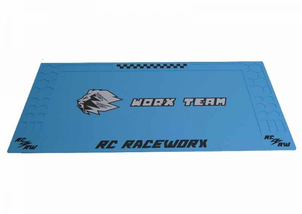 RC Enthusiast's Tool Custom Logo Non-slip PVC Utility Work Pit Mat Heavy Duty Rubber Benchtop Mat