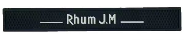 Rhum J.M Rums Branded Logo Cocktail Soft PVC Bar Runners Bartender Pub Drink Mat Custom Rubber Bar Mat For Spills