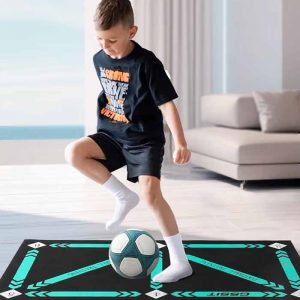 China Factory Soccer Training Equipment for Kids Adults Indoor Custom Logo Football Mastery Mat Football Training Mat