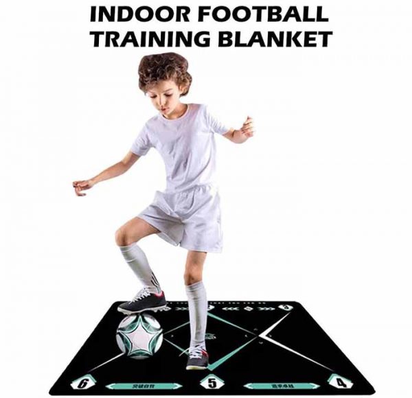 Improve Football Skills for Kids Adults Toy gift Soccer Sports Mat Training Aids Custom Football Mat Non-slip Football Mastery Mat